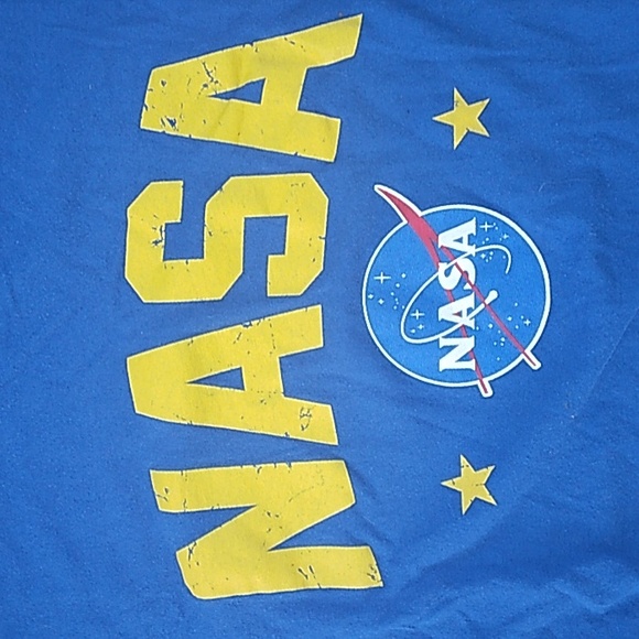 VTG Y2K NASA SPACE DELTA PRO WEIGHT COTTON TEE MENS XL - Picture 2 of 4